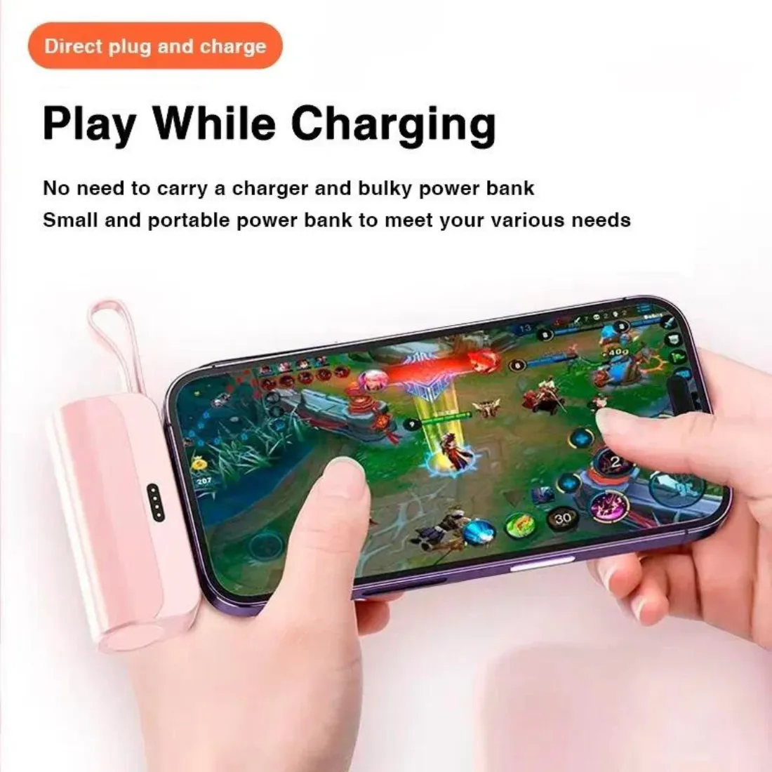 2 IN 1 Mini Power Bank