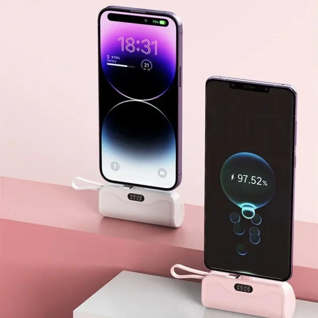 2 IN 1 Mini Power Bank