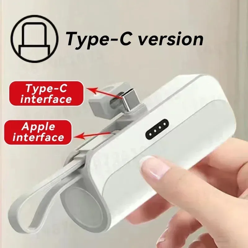 2 IN 1 Mini Power Bank