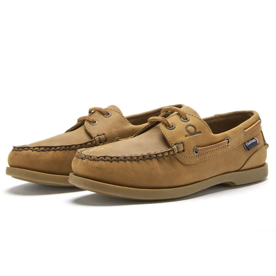 40% OFF CHATHAM Ladies Deck II G2 Leather Boat Shoes - Walnut - Size: 4&5 (EU 37/38)