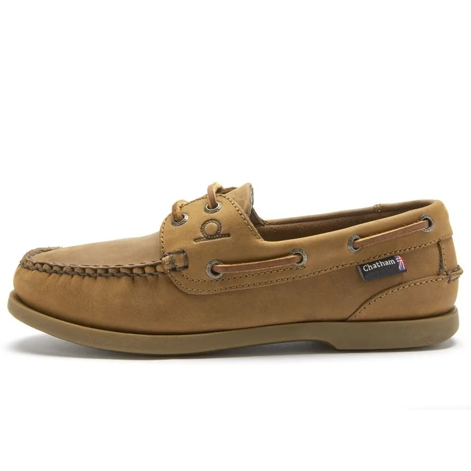 40% OFF CHATHAM Ladies Deck II G2 Leather Boat Shoes - Walnut - Size: 4&5 (EU 37/38)