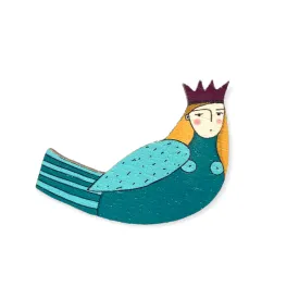 Harpy  Brooch, Bird People