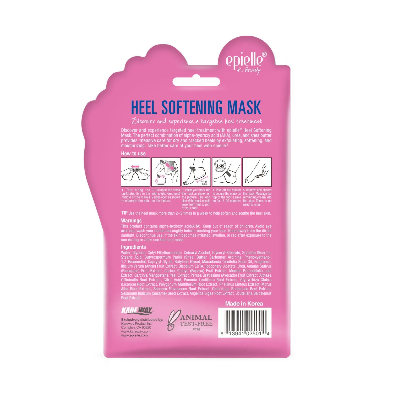 Heel Softening Mask