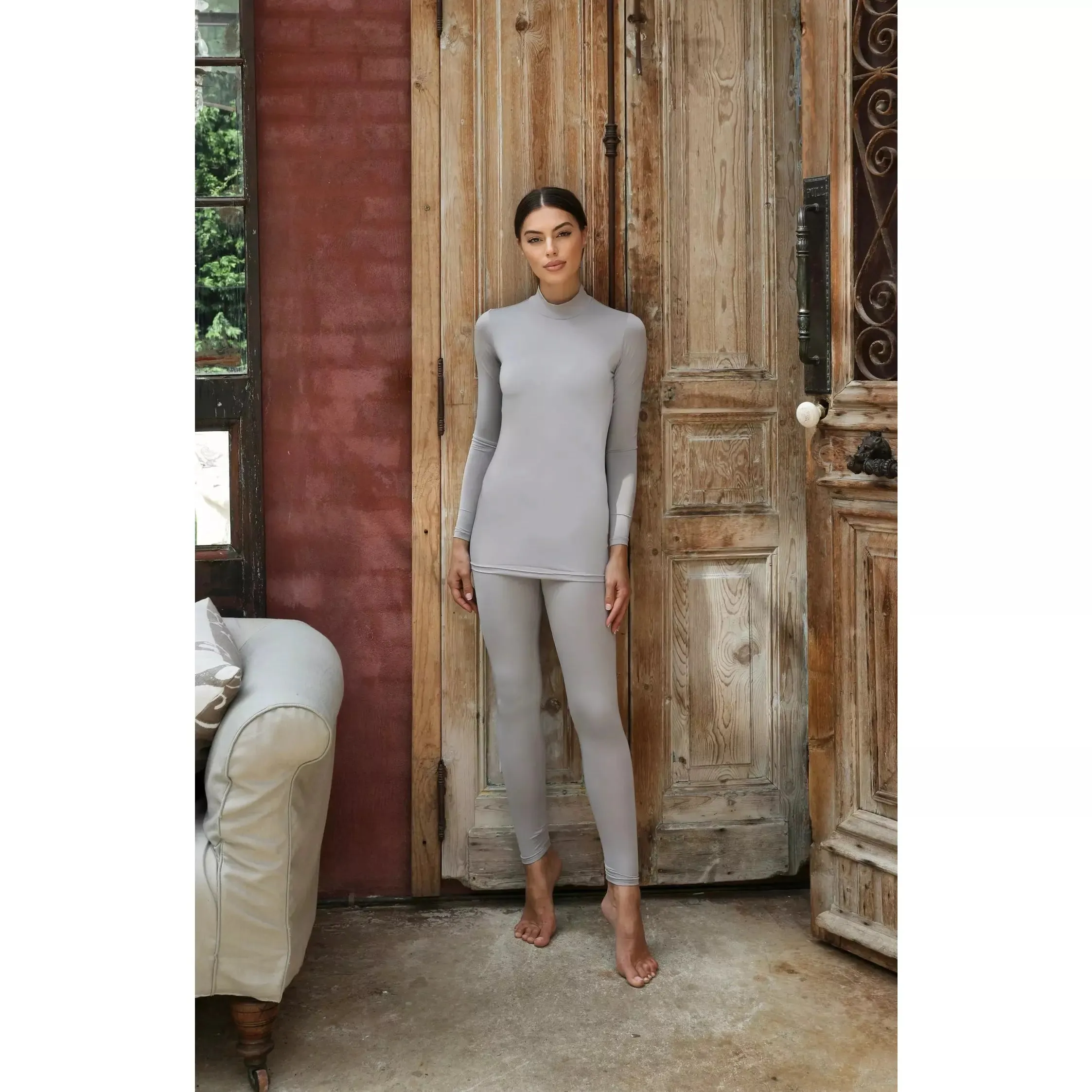 Luxe Basic Leggings Grey