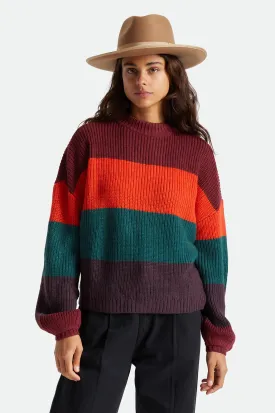 Madero Sweater - Fiesta Red