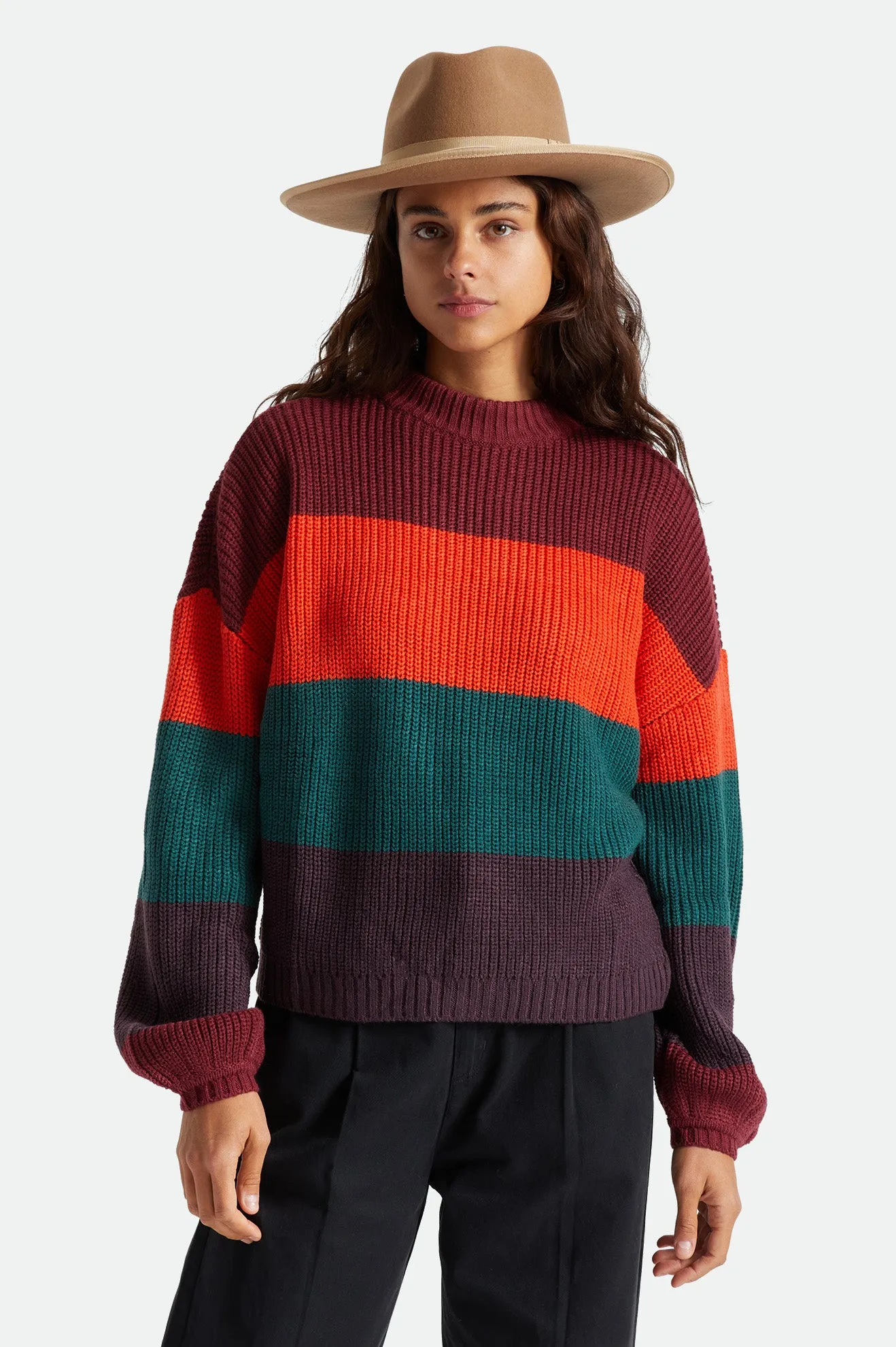 Madero Sweater - Fiesta Red