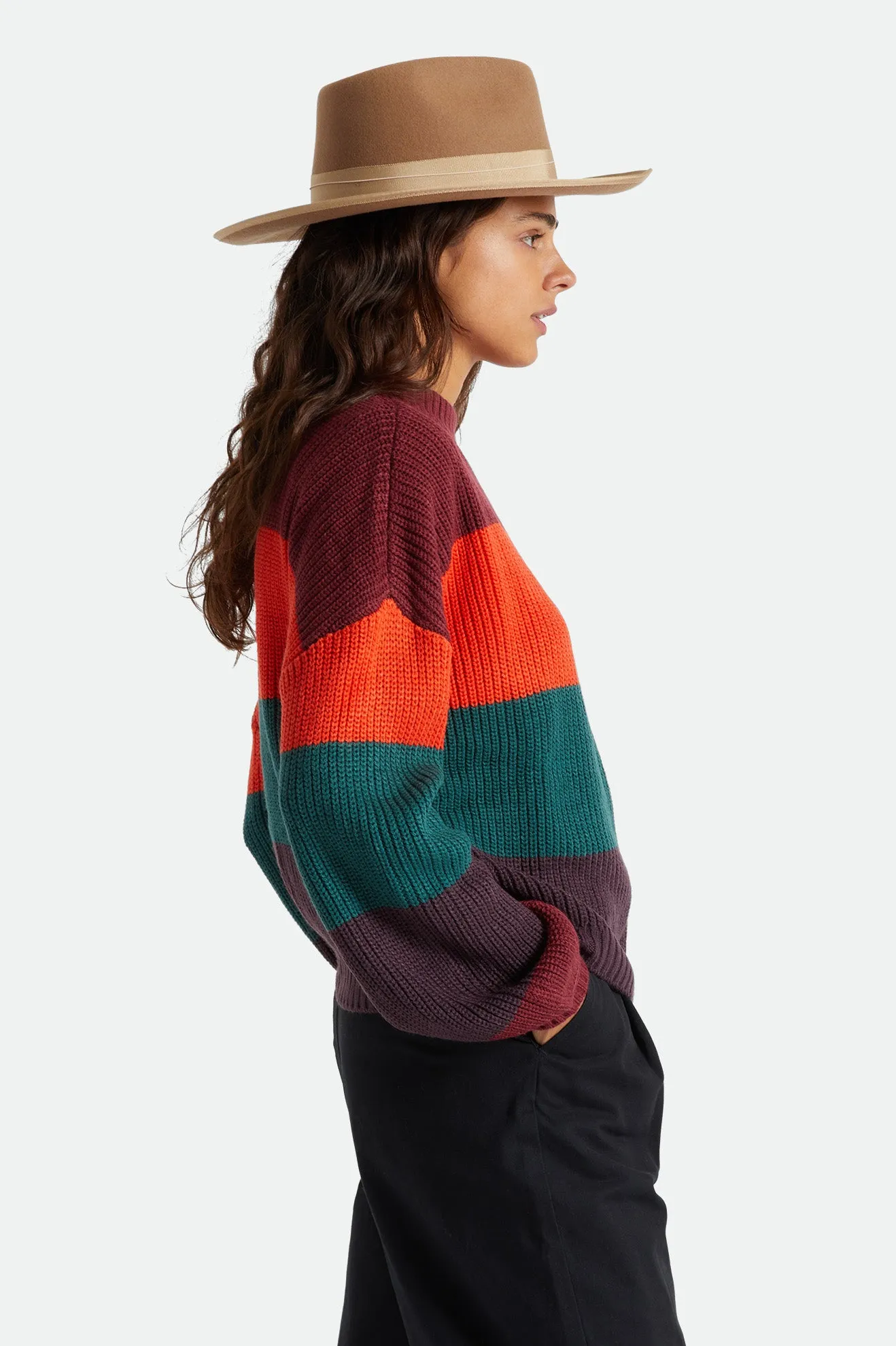 Madero Sweater - Fiesta Red
