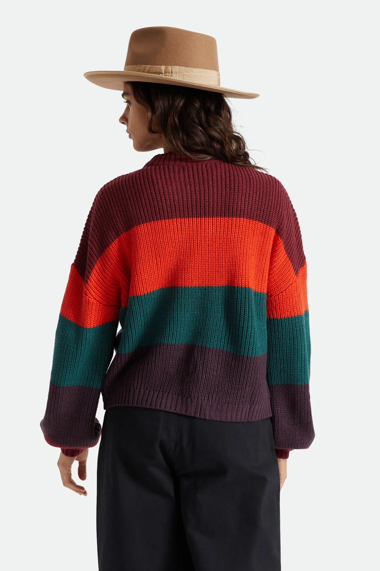 Madero Sweater - Fiesta Red