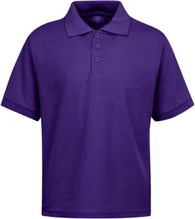 Premium Wear Boys School Uniform Short Sleeve Stain Guard Polo Shirt