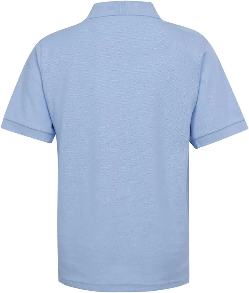 Premium Wear Boys School Uniform Short Sleeve Stain Guard Polo Shirt