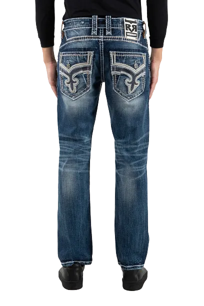 Rock Revival Men's Tabby J201r Straight Jean