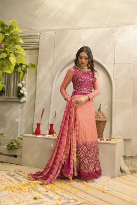 Rubys Couture - Embroidered Lehenga with Embroidered Choli  - Marjaan