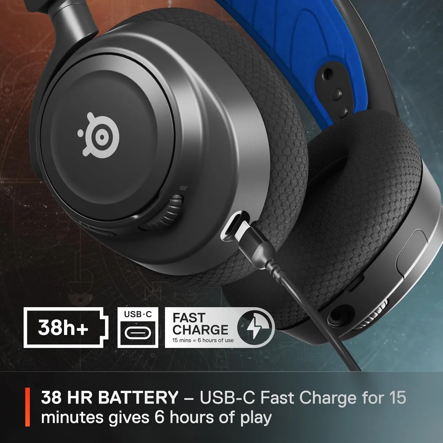 SteelSeries Arctis Nova 7P Wireless Multi-Platform Gaming Headset Bundle  Destiny 2: The Final Shape Edition  In-Game Items  2.4GHz   Mixable Bluetooth  38H USB-C Battery  PlayStation, PC, Switch