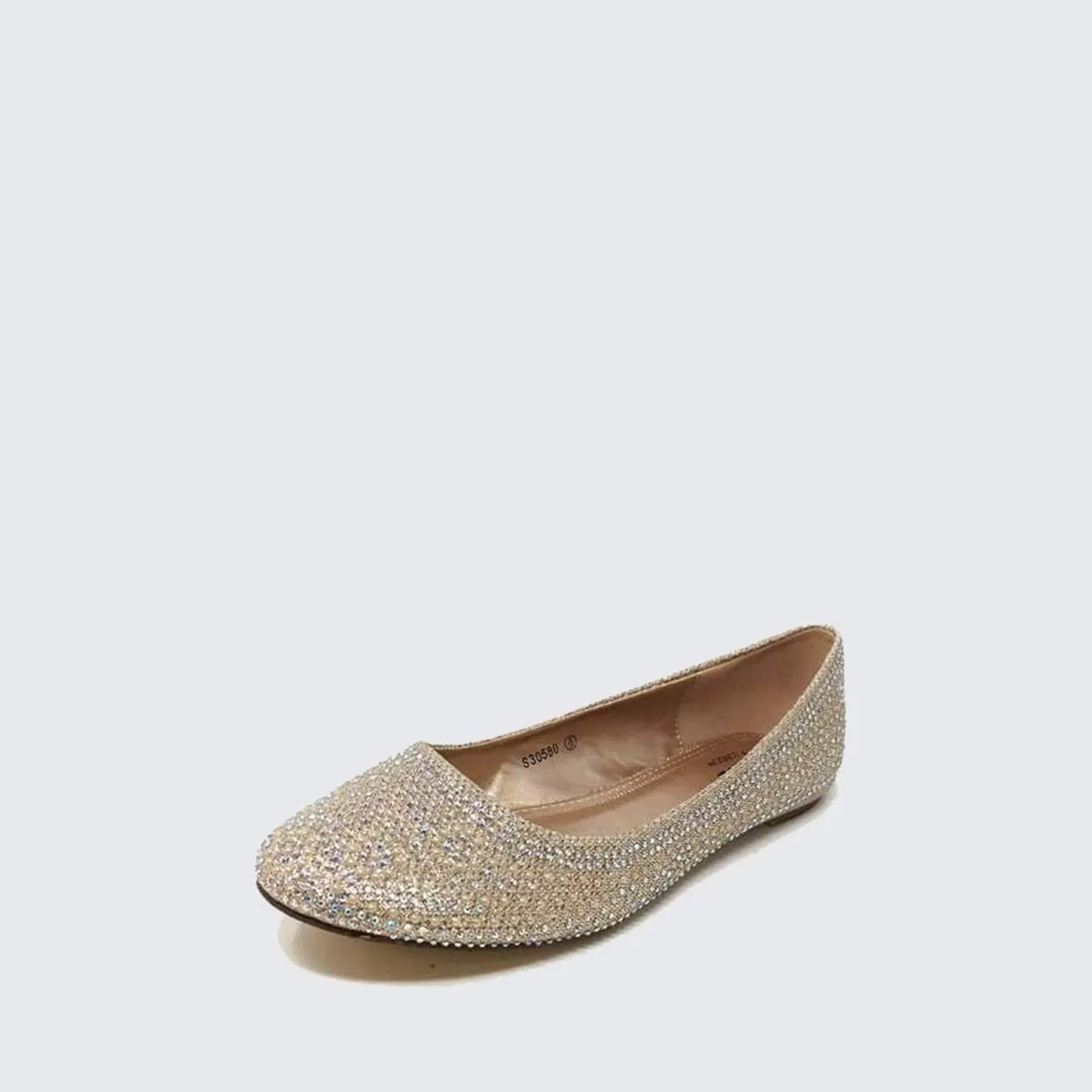 Taya Flat Diamante Shoe