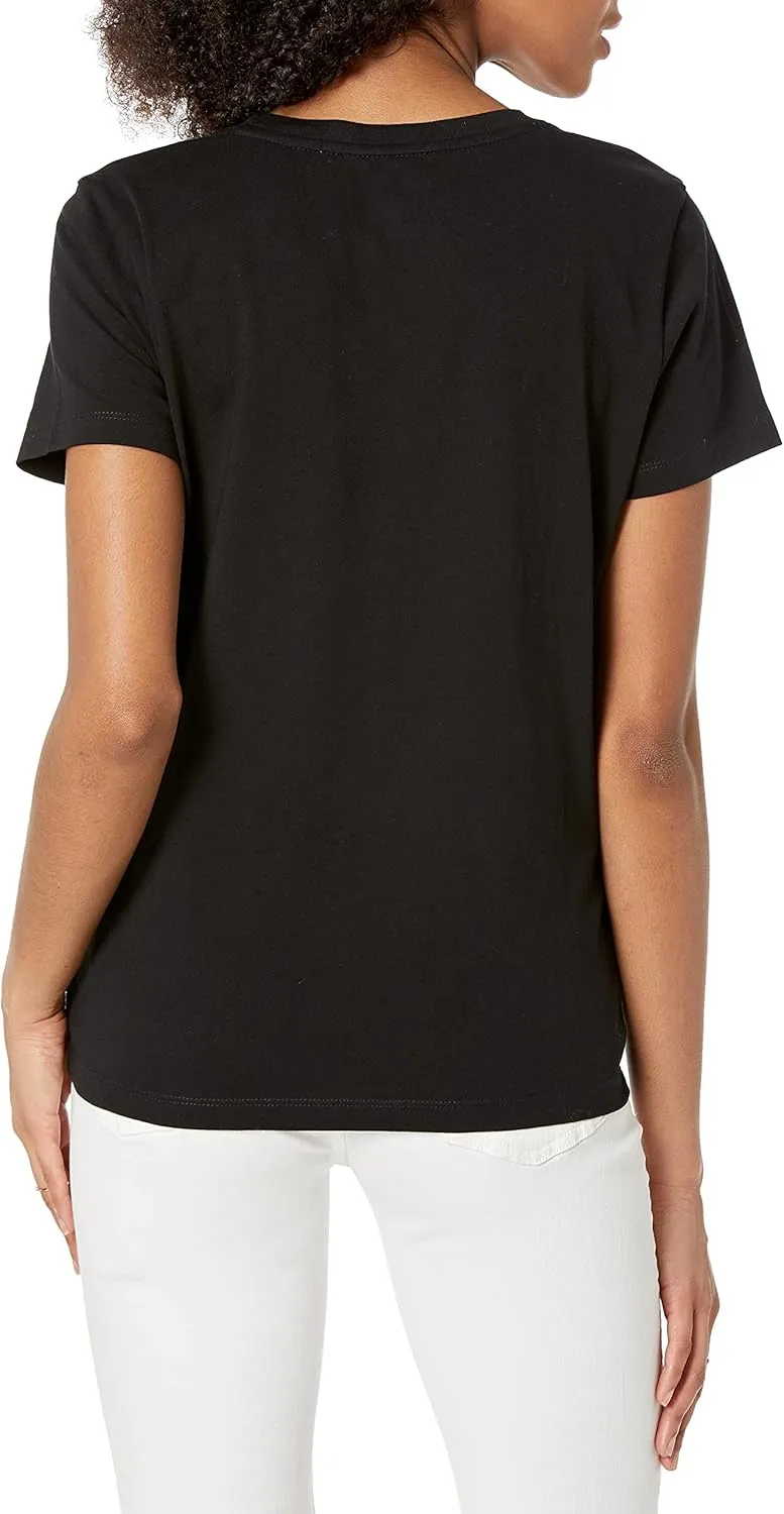 The Drop Women's Courtney Short-Sleeve Tiny Crewneck Jersey T-Shirt