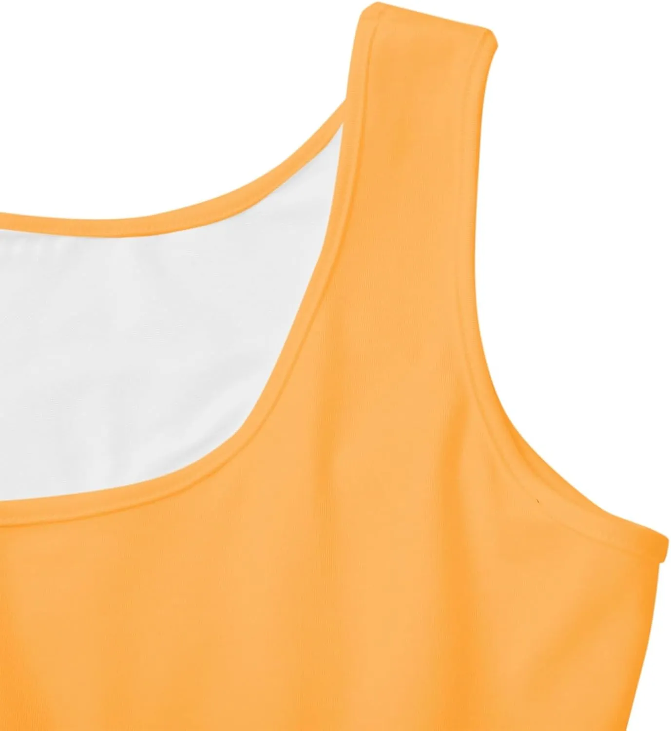 Women's Summer Dresses Scoop Neck Sleeveless A-Line Ribbed Knit Above Knee Tank Dress